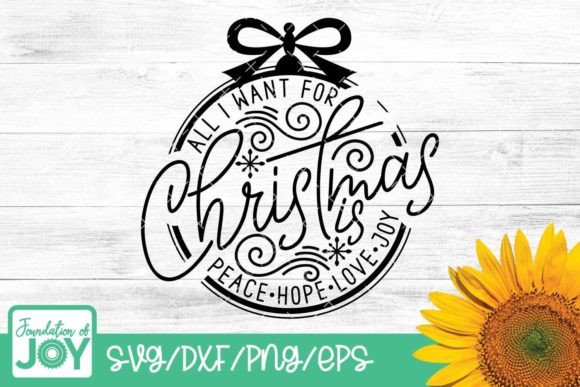 Christian Christmas Svg, Faith Hope Love Graphics for T-Shirt Designs