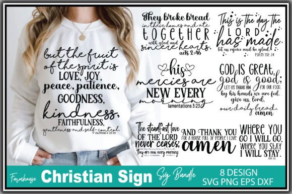 Farmhouse Christian Sign SVG Bundle Review
