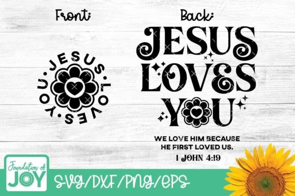Jesus Loves You Svg: Graphics for T-Shirt Designs