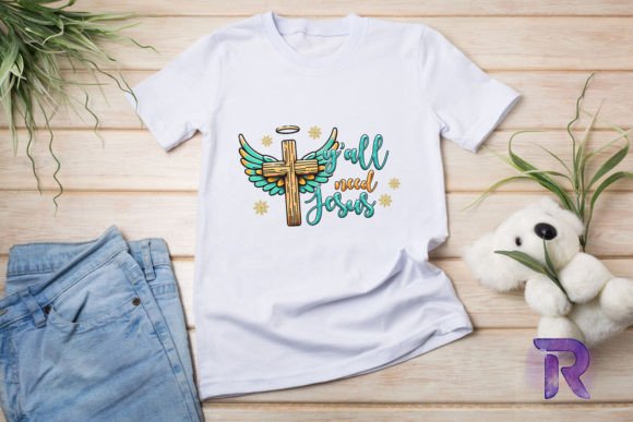 Reviewing Y all Need Jesus PNG for Embroidery