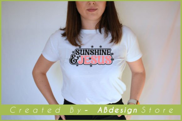 Sunshine Jesus Graphics for T-Shirt Designs